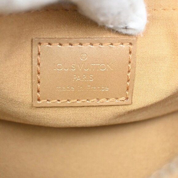 LOUIS VUITTON Shelton MM Hand Bag Monogram Mat Leather Gold M55177 34TA037 - Picture 15 of 16